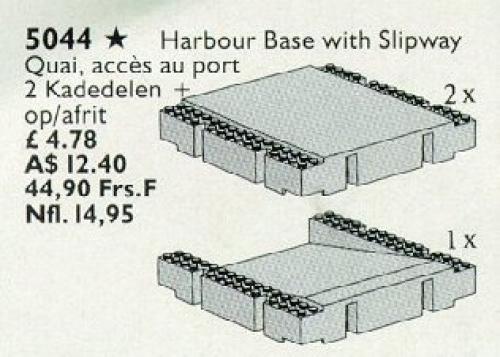 Main image of LEGO Plateau, Approach for Harbour (5044-1)