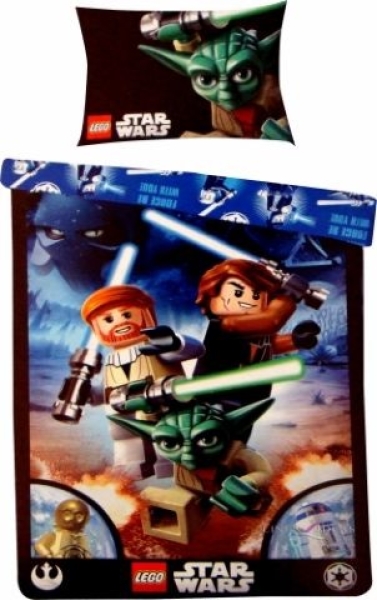 LEGO Star Wars Yoda Duvet Set