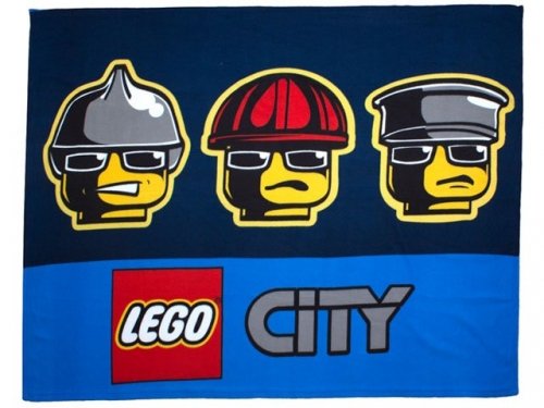 Main image of LEGO City Fleece Blanket (5055285346454-1)
