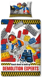 LEGO City Demolition Experts Duvet Set