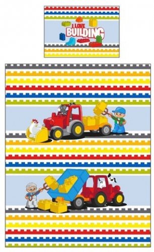 LEGO Duplo I Love Building Duvet Set