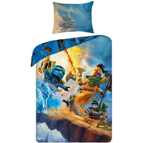 Main image of LEGO Ninjago Lightning Battle Duvet Set (5055285402549-1)