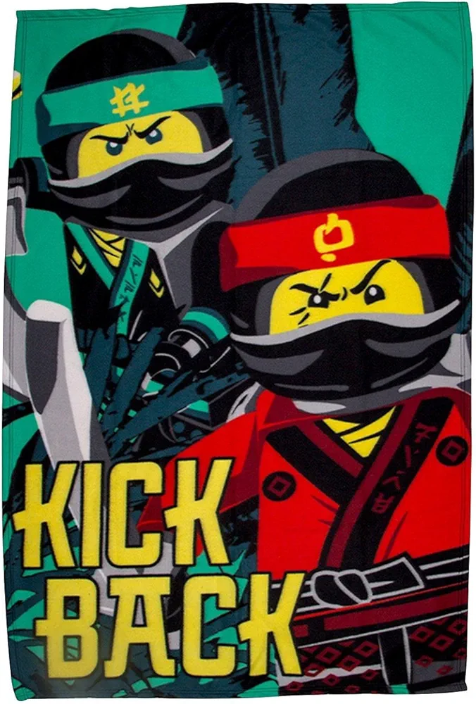 Main image of LEGO The LEGO Ninjago Movie Kick Back Fleece Blanket (5055285409807-1)