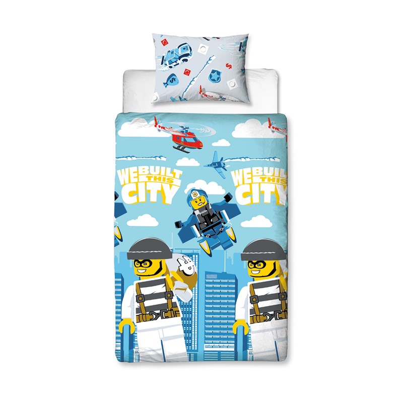 LEGO City Police on the Run Duvet Set