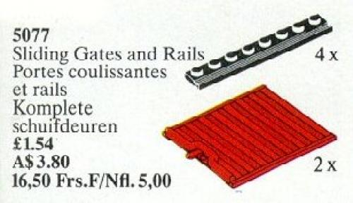 Main image of LEGO Sliding Gates and Rails (5077-1)