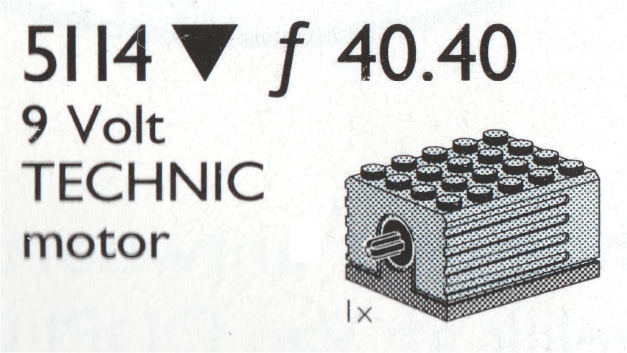 LEGO Extra 9 Volt Motor
