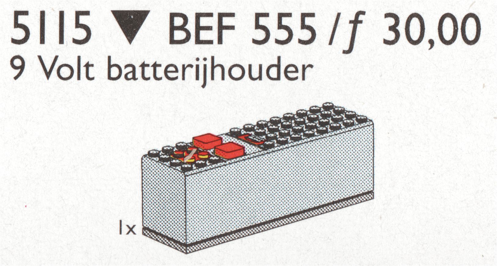 LEGO 9V Battery Box