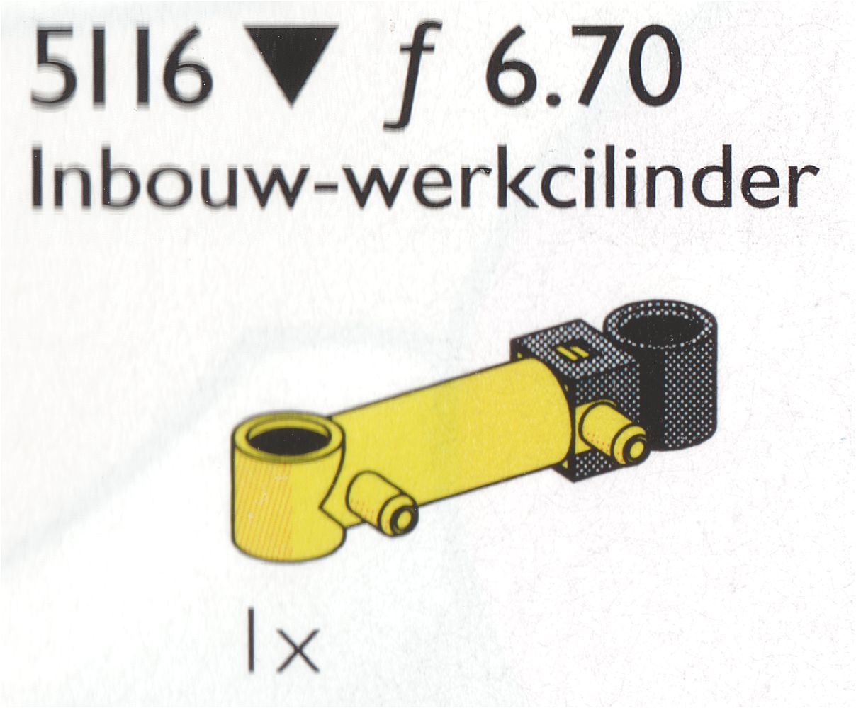 Main image of LEGO Pneumatic Cylinder 1.25 (5116-1)