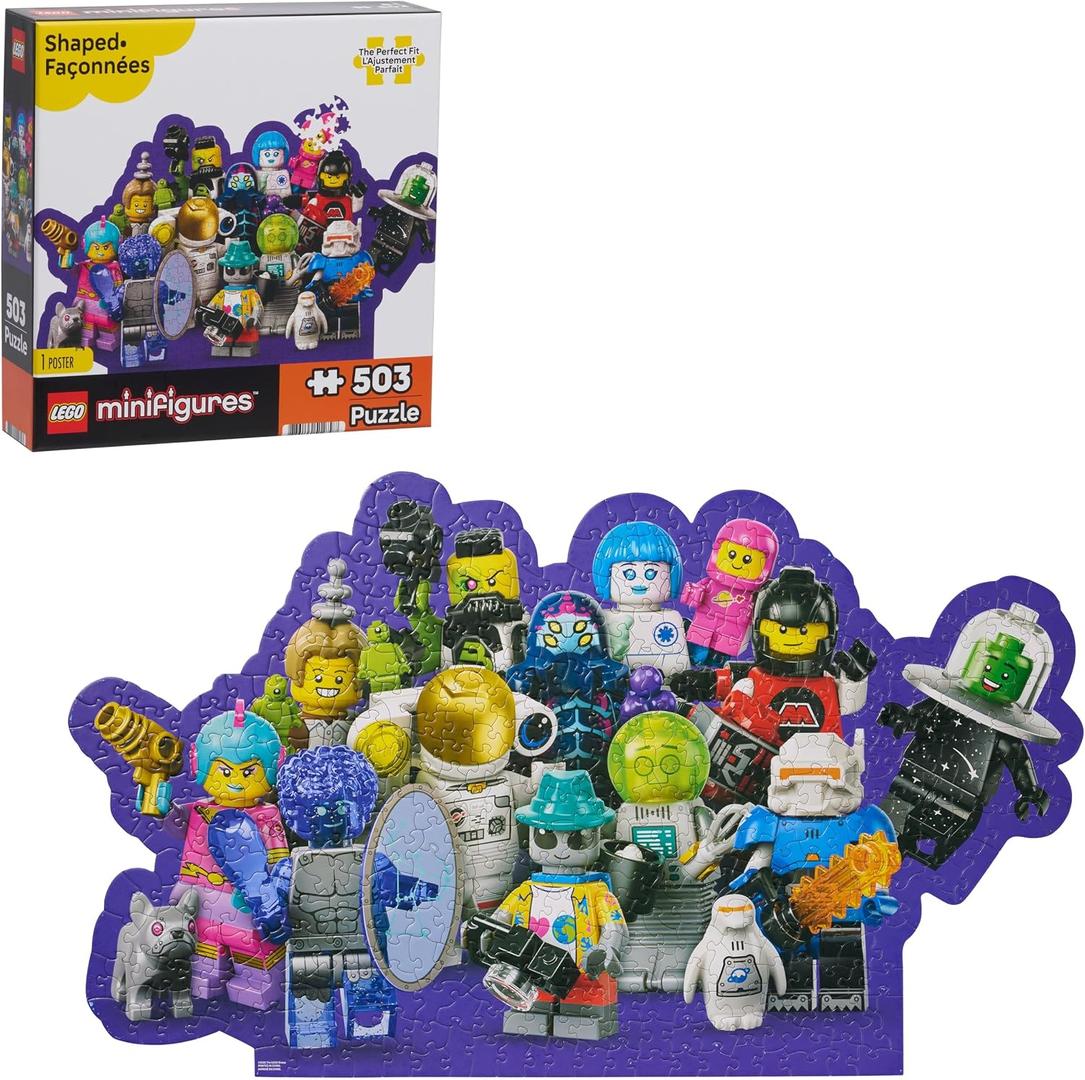 Minifigures Shaped Collage 2 Puzzle