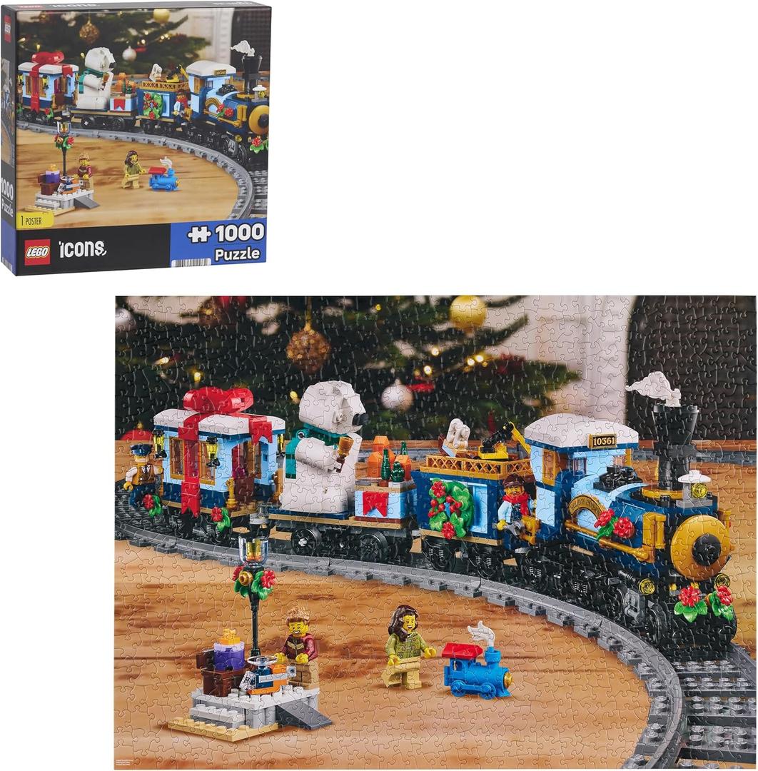 Icons Holiday Express Train Puzzle