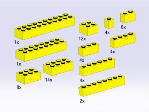 LEGO Bricks, Yellow