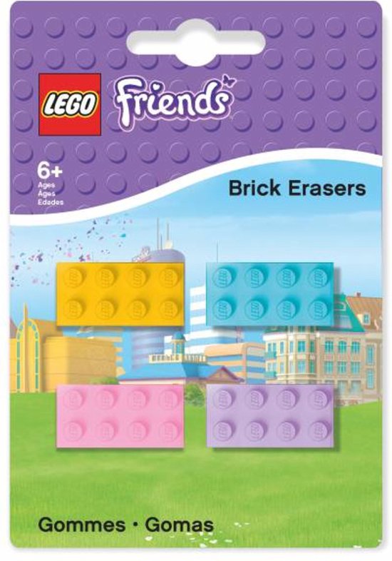 LEGO Friends Brick Erasers