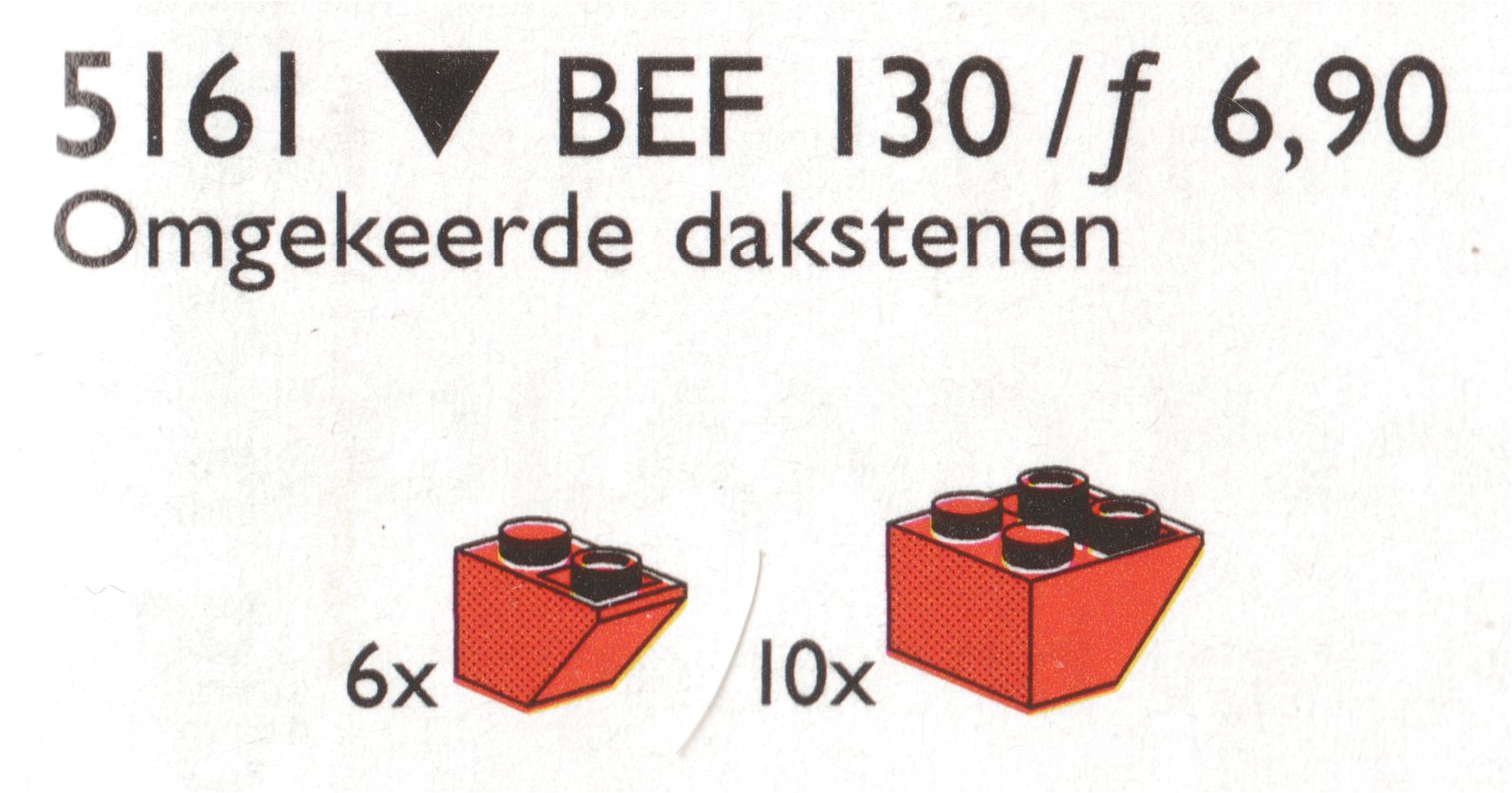 Main image of LEGO Inverted Slope Bricks (5161-1)