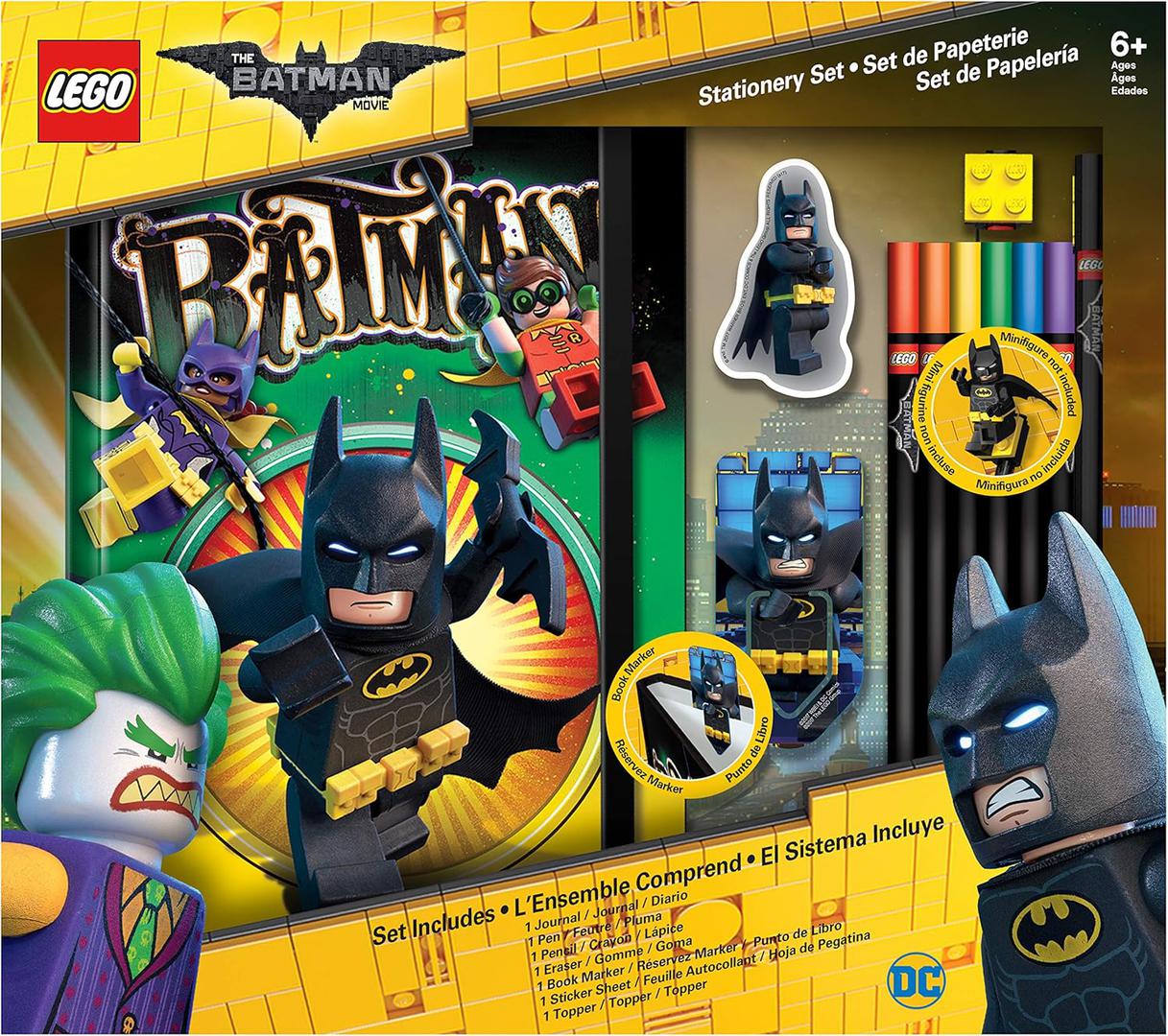 Main image of LEGO The LEGO Batman Movie: Stationery Set (51749-1)