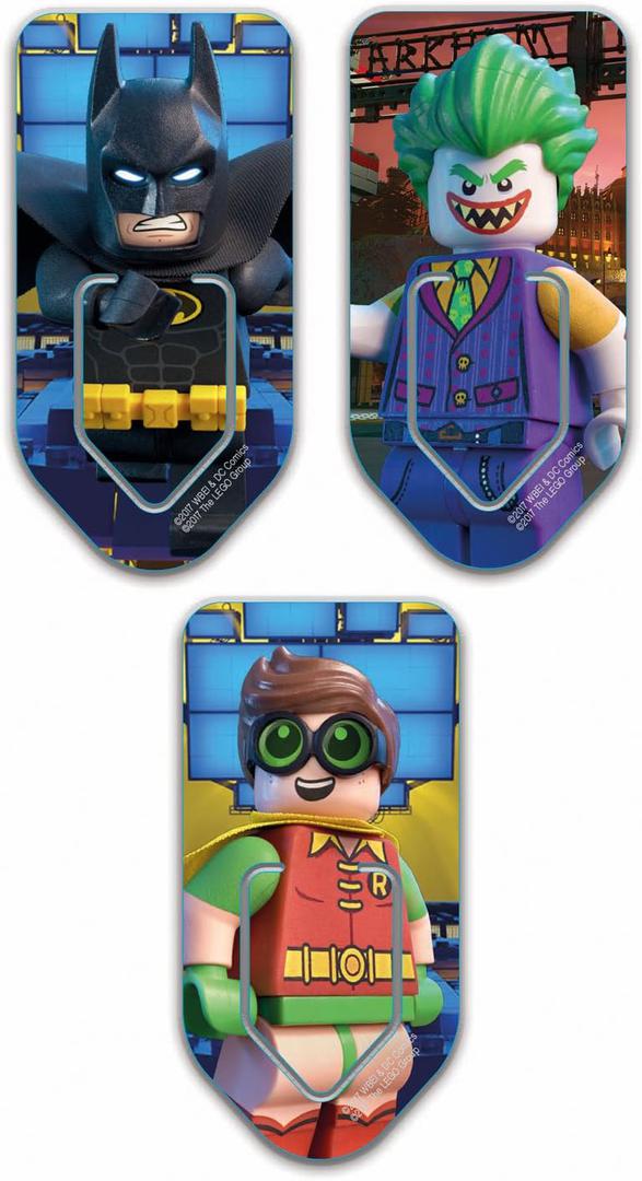 Main image of LEGO The LEGO Batman Movie 3 Book Markers (51762-1) Main image of LEGO The LEGO Batman Movie 3 Book Markers (51762-1)