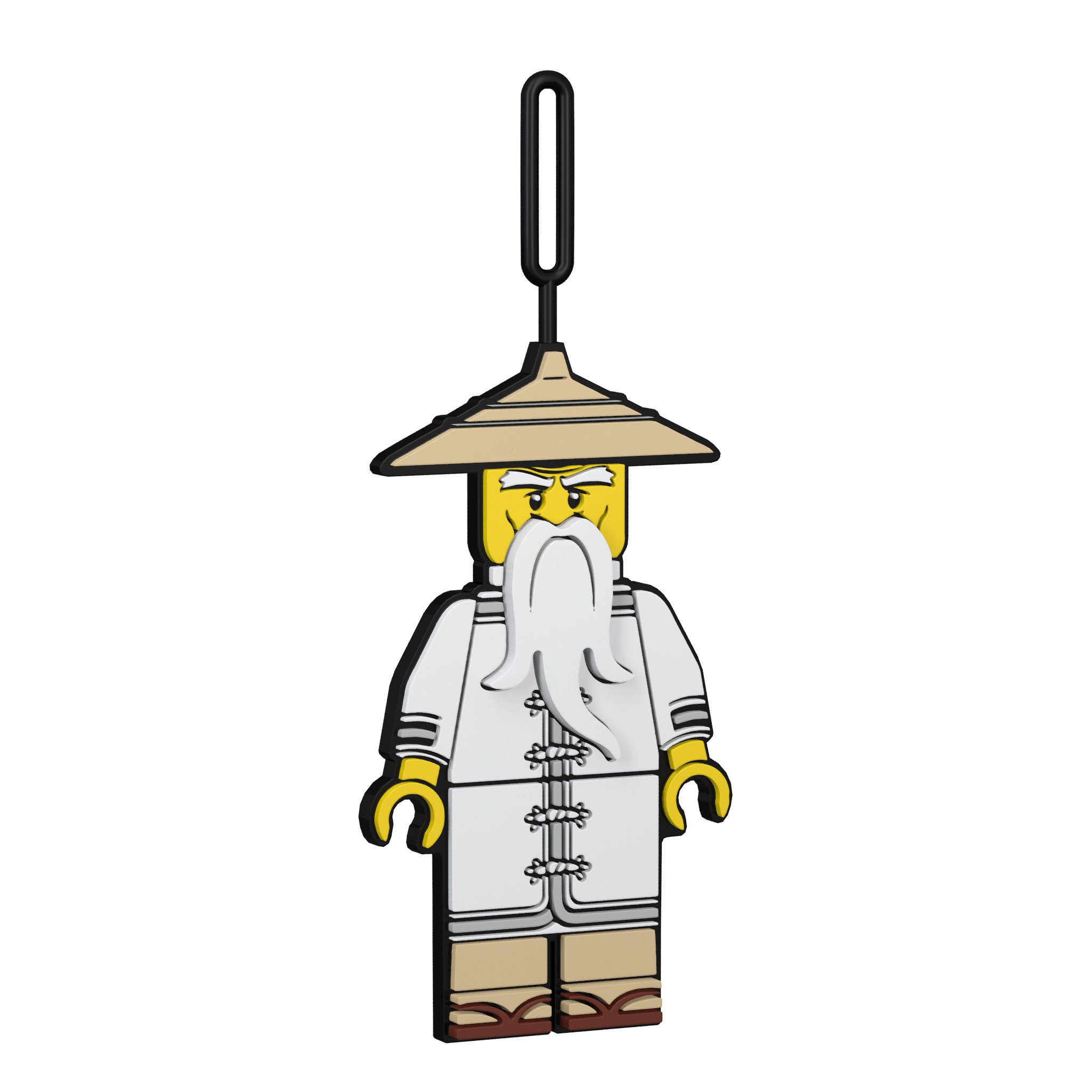 LEGO Sensei Wu Luggage Tag