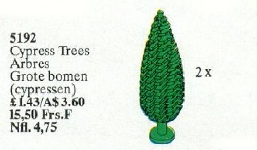 Main image of LEGO Cypress Trees (5192-1)