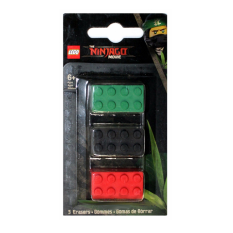 LEGO The LEGO Ninjago Movie: Brick Erasers Set