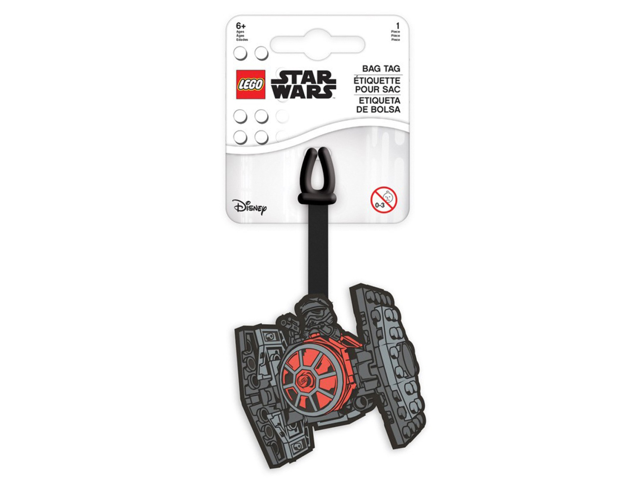 LEGO First Order TIE Fighter Bag Tag