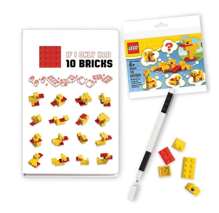 Main image of LEGO Duck Build Recruitment Bag Stationery Set (52283-1)