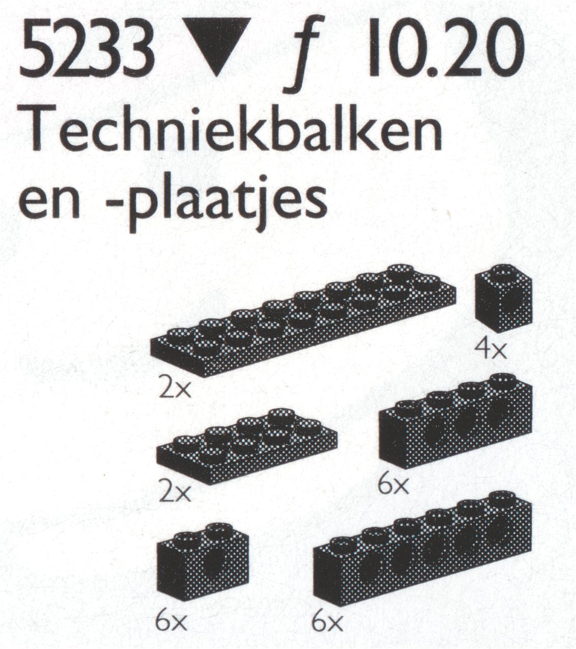 LEGO Small Beams and Plates with holes