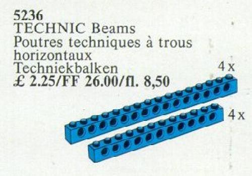LEGO TECHNIC Beams [Blue]