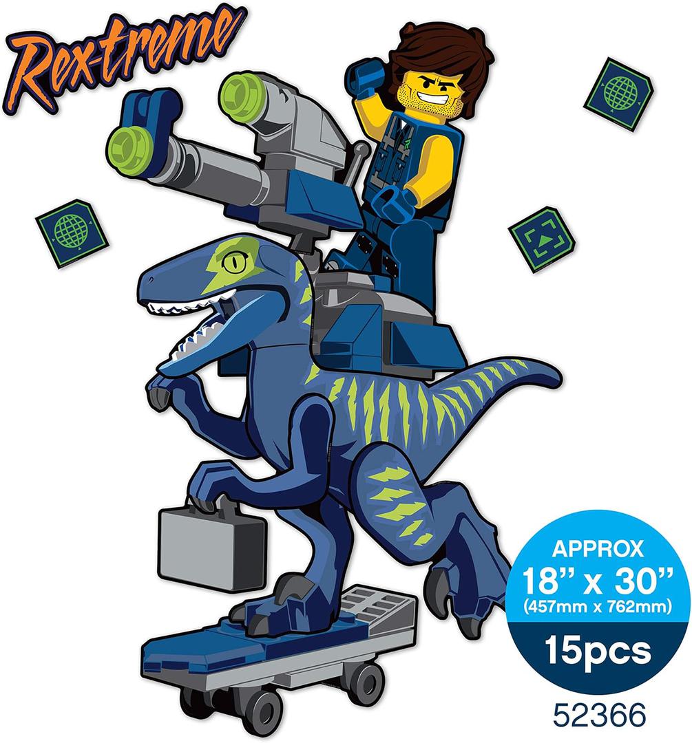 Main image of LEGO Captain Rex and Rexcon Rex-o-Saurus Staticker (52366-1)