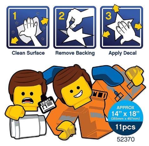 LEGO Emmet Staticker