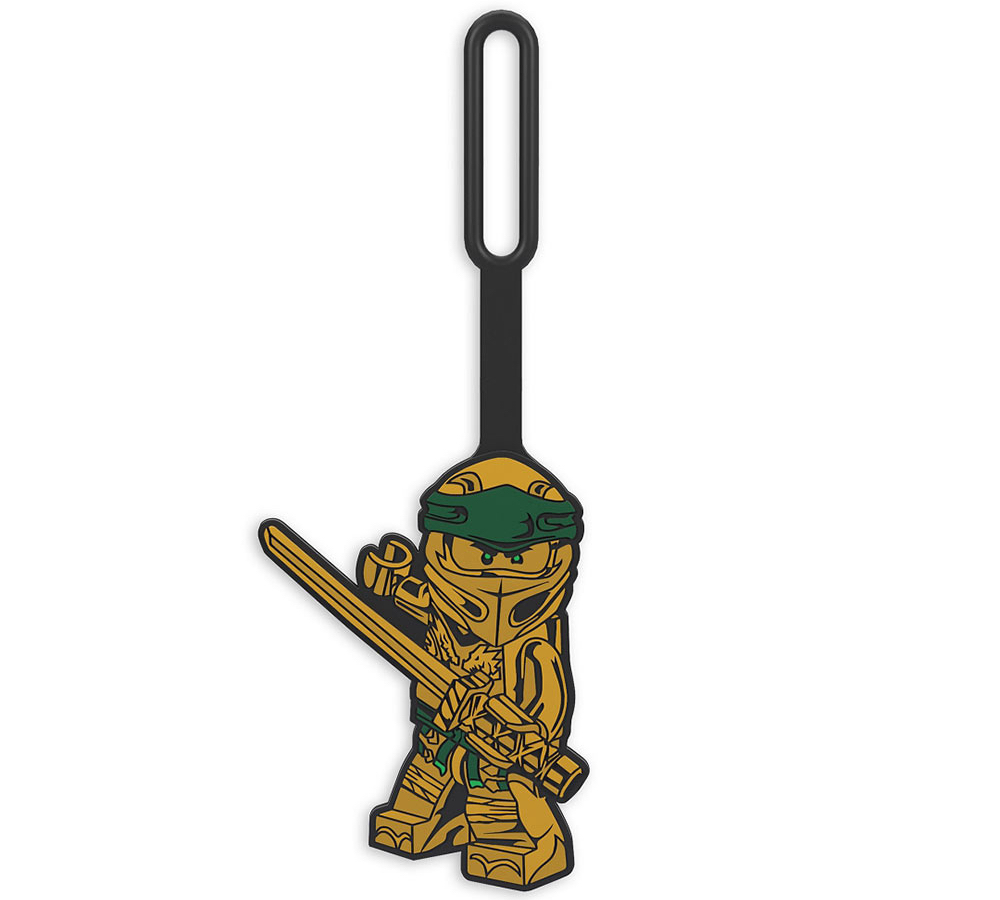 LEGO Golden Ninja Bag Tag