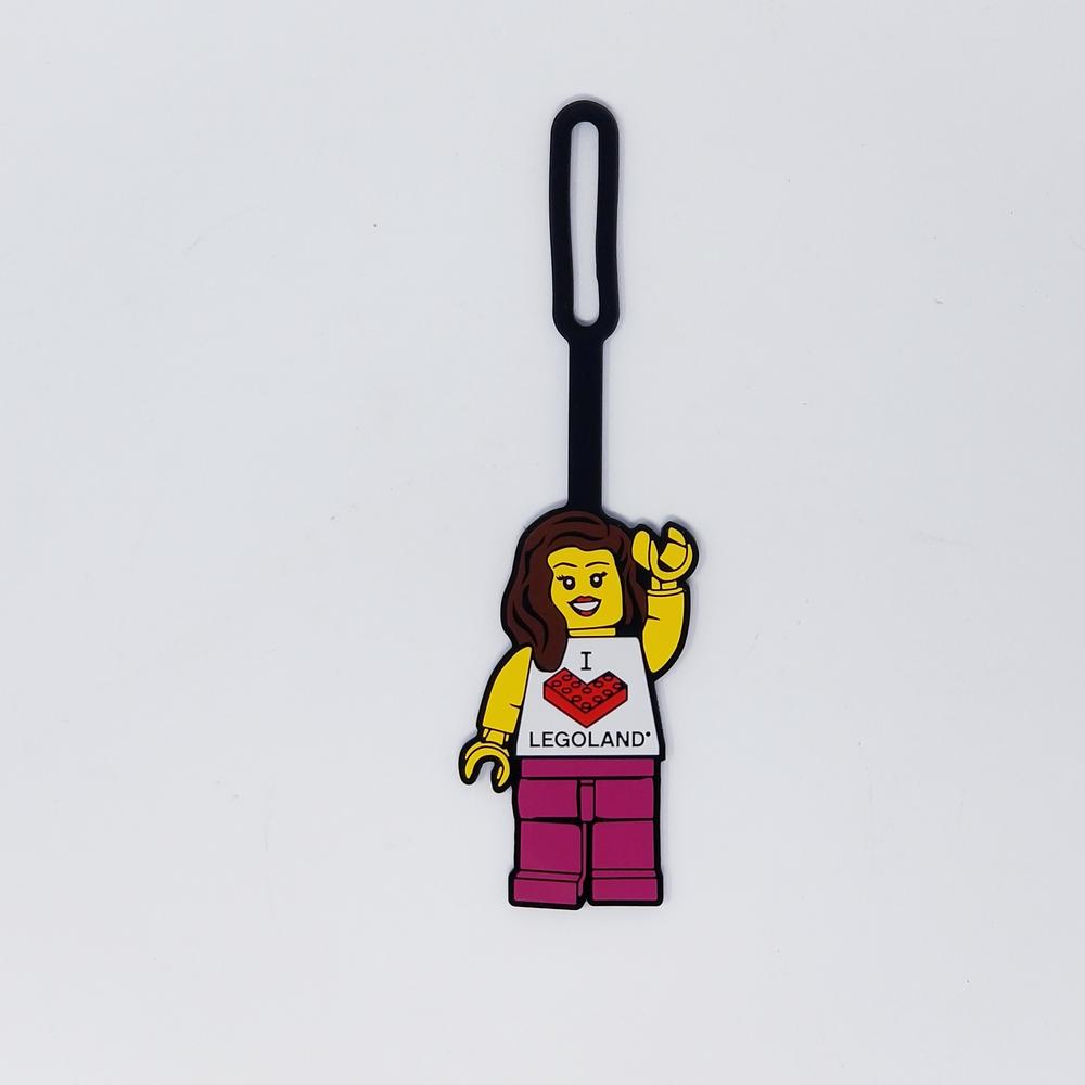 LEGO I [Heart] LEGOLAND Bag Tag (Female)