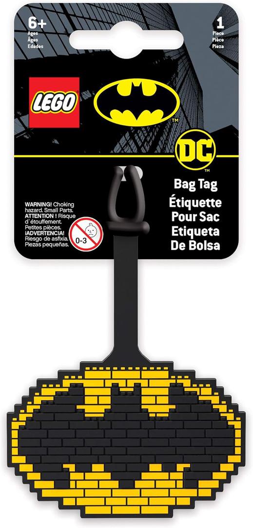 Main image of LEGO Bat Symbol Bag Tag (52815-1)
