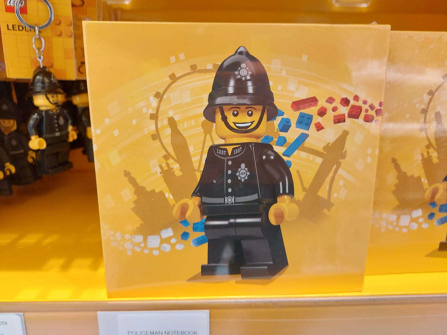 LEGO UK Policeman Notebook with Pen