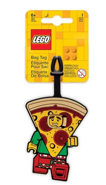 Main image of LEGO Pizza Guy Bag Tag (52935-1)