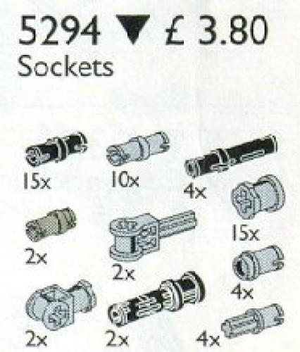 LEGO Toggle Joints & Connectors / Pegs, Bushings, & Couplers