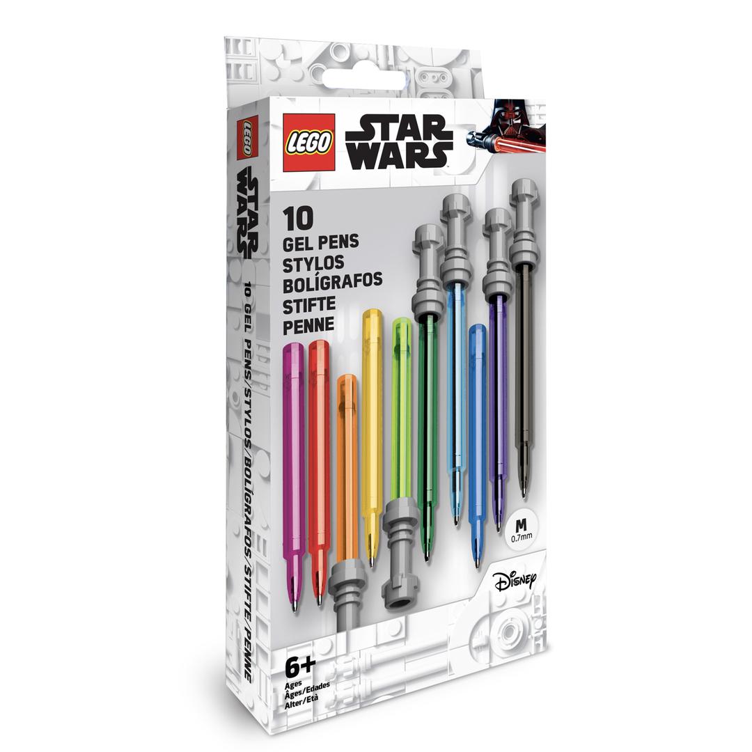 LEGO Lightsaber Gel Pen Multipack - 10 Pack