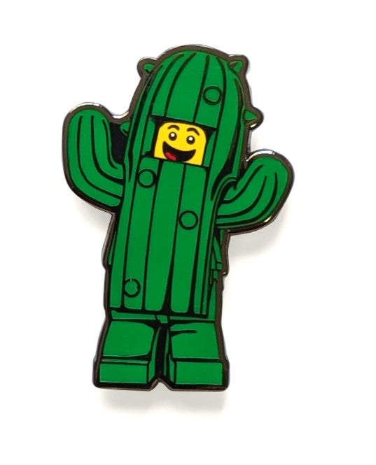LEGO Cactus Boy Snap Button