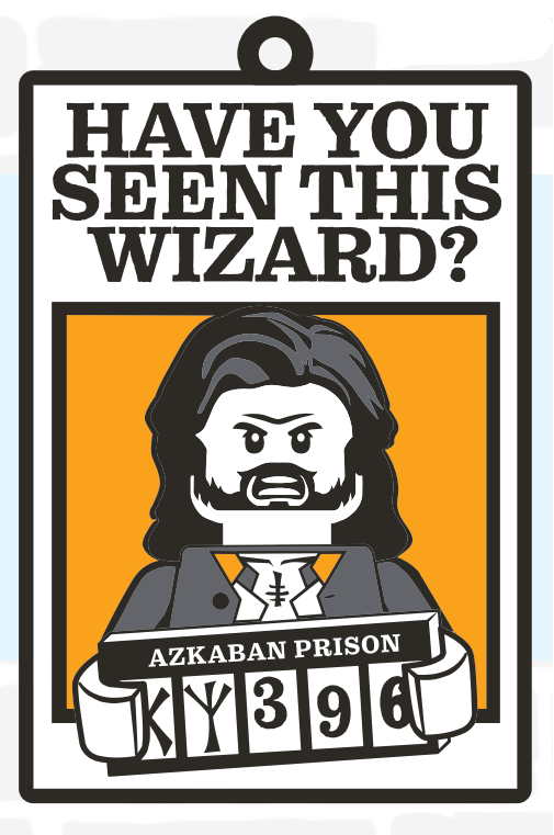 LEGO Wanted Siruis Black Magnet