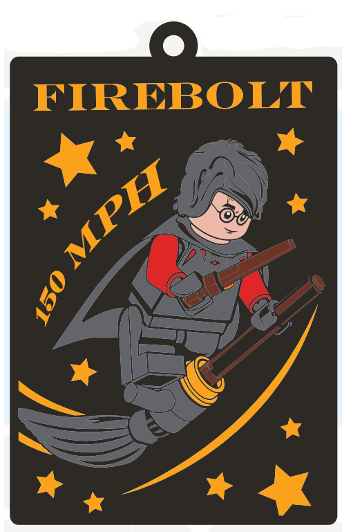 LEGO Firebolt Magnet