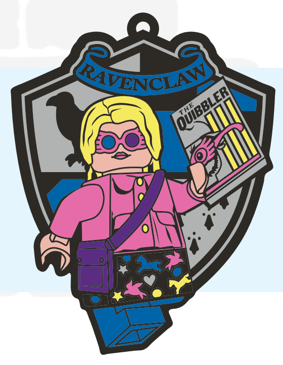 LEGO Luna Lovegood Magnet