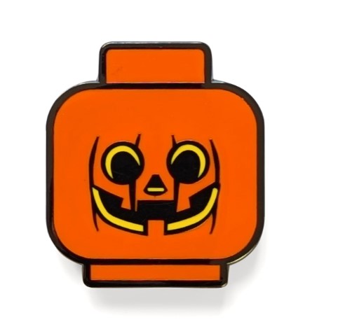 LEGO Gear - Pumpkin Head Snap Button