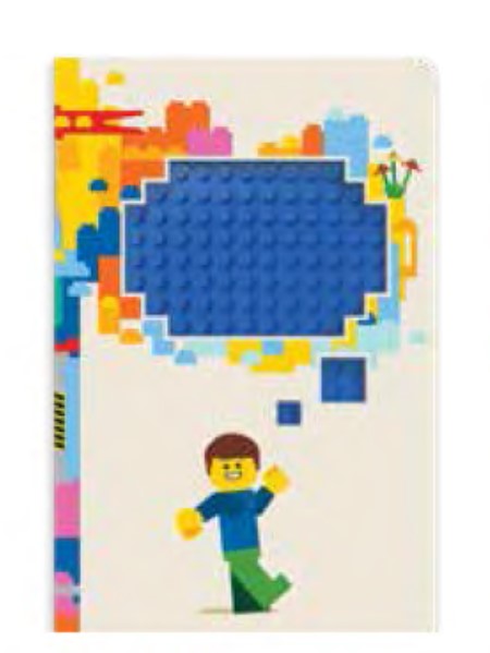 LEGO Gear - Thoughts Notebook and Gel Pen