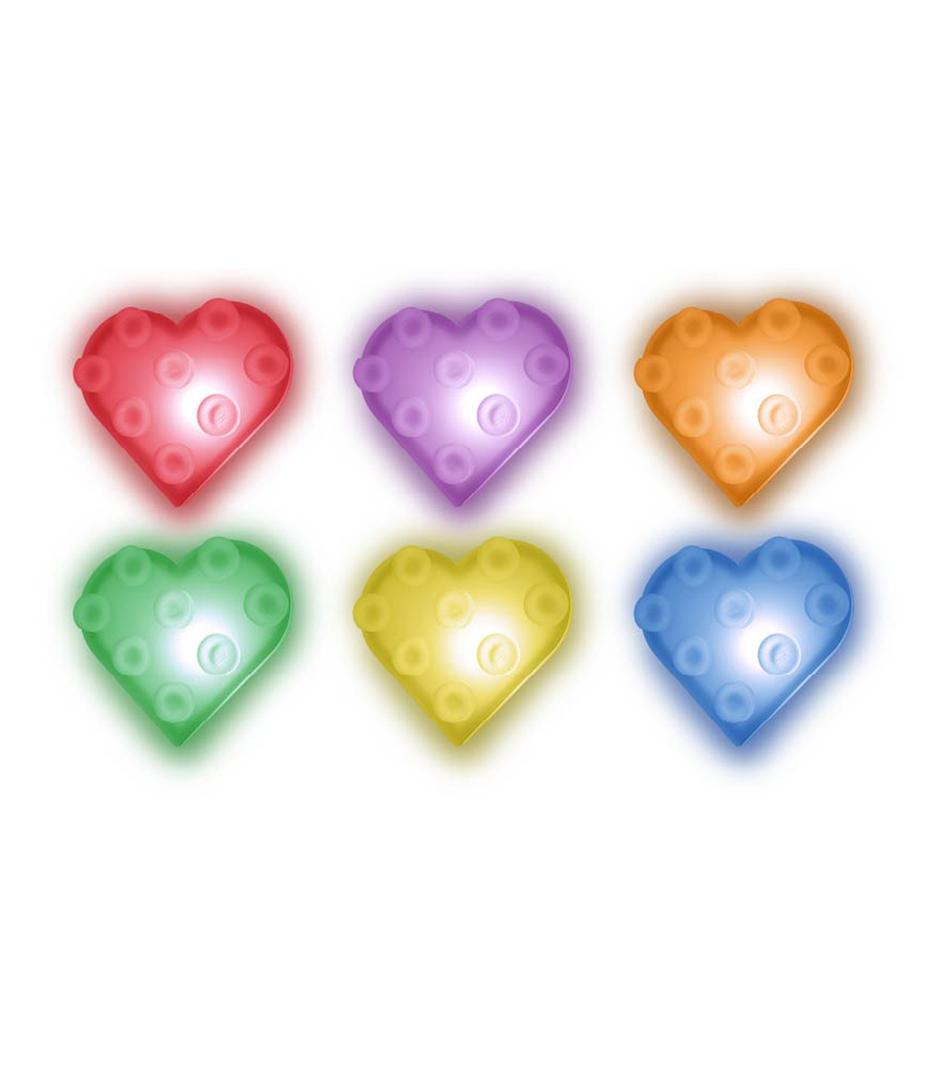 LEGO Gear - Night Light Heart White