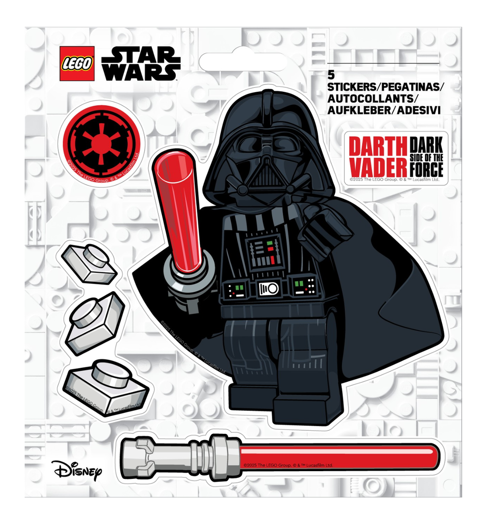 LEGO set 53763-1 Star Wars Darth Vader Stickers - Image 1