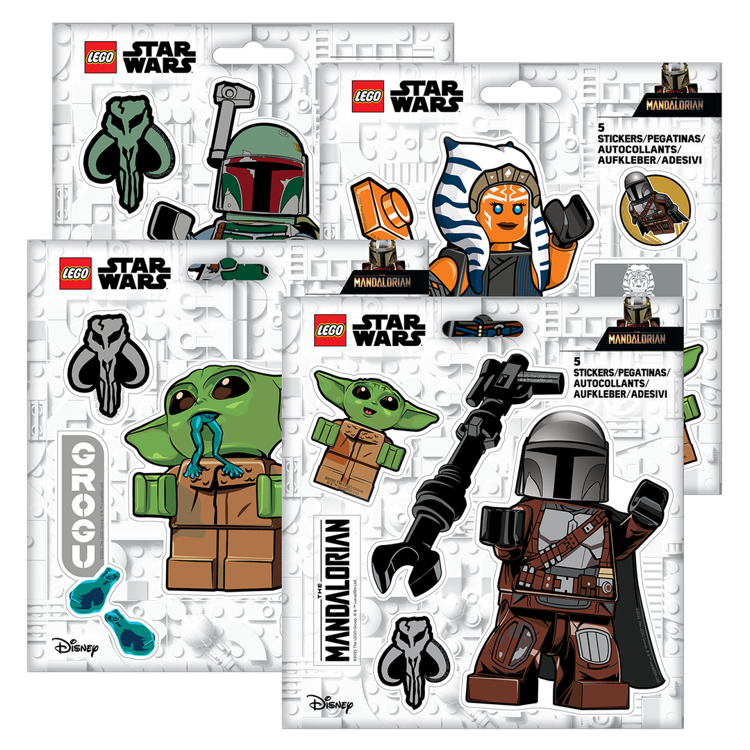 Star Wars The Mandalorian Stickers
