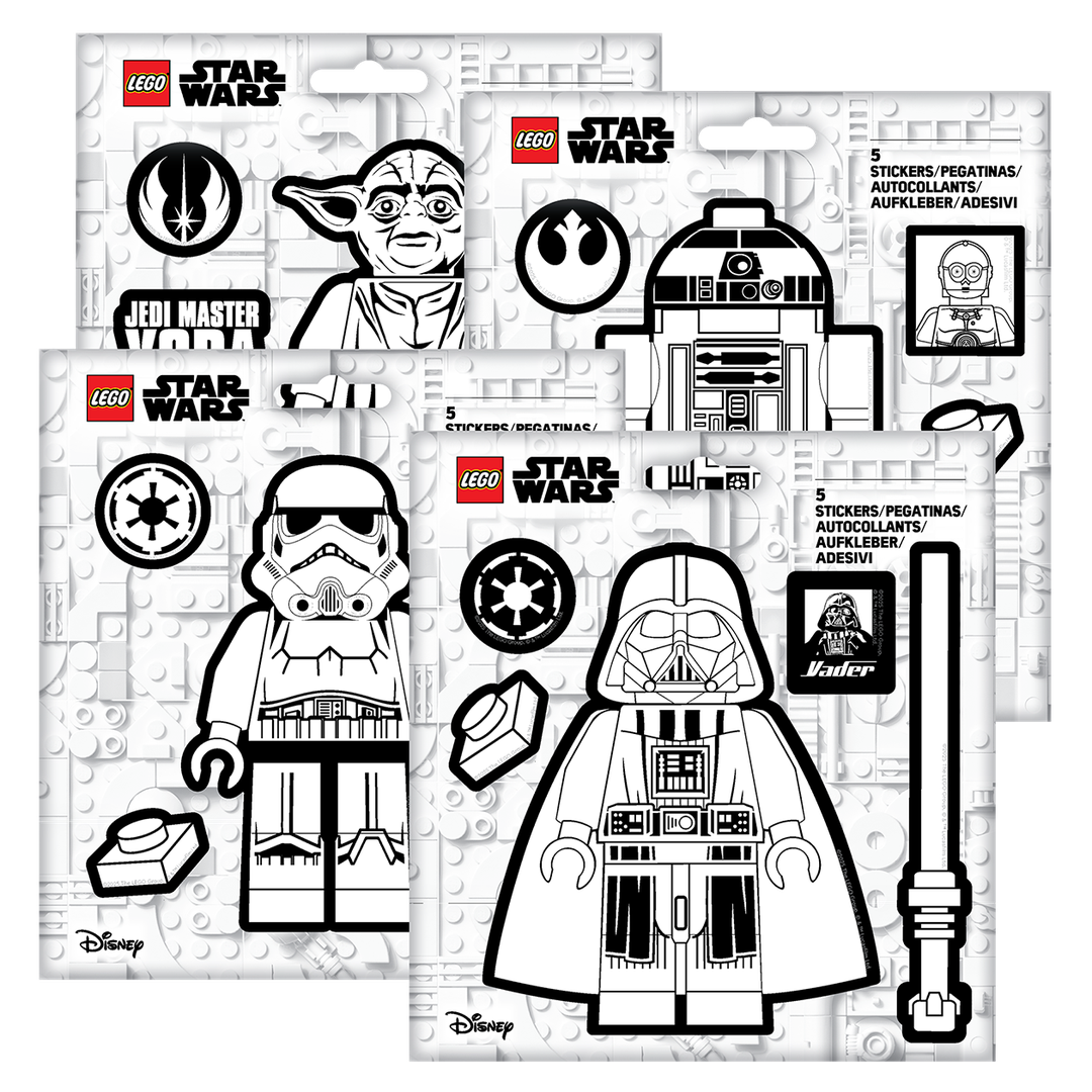 Star Wars Black and White Stickers (53806-1)