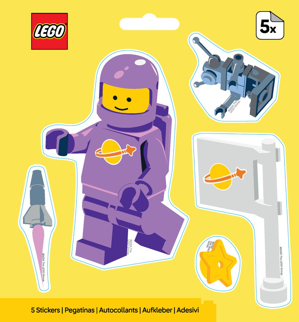 LEGO Spaceman Stickers