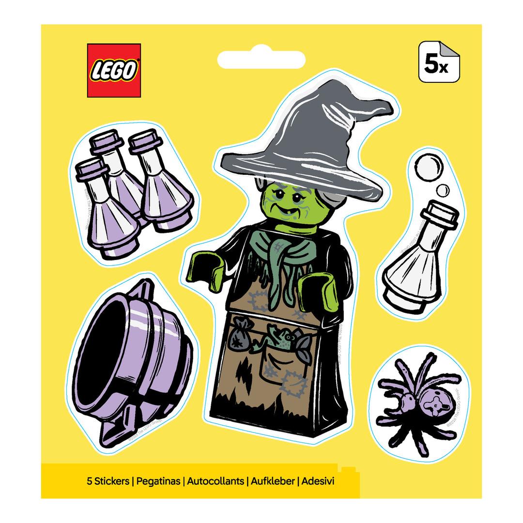 LEGO Halloween Witch Stickers