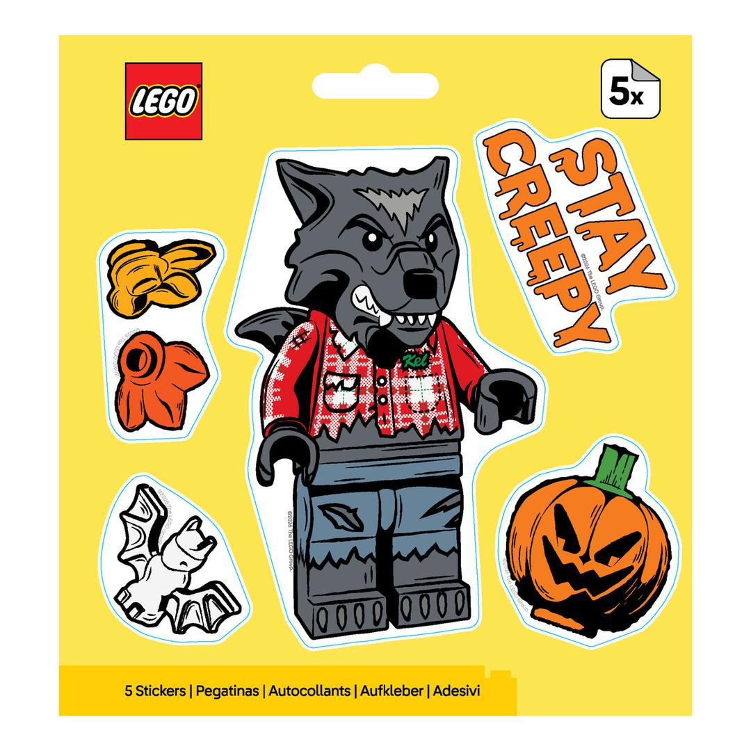 LEGO Halloween Werewolf Stickers