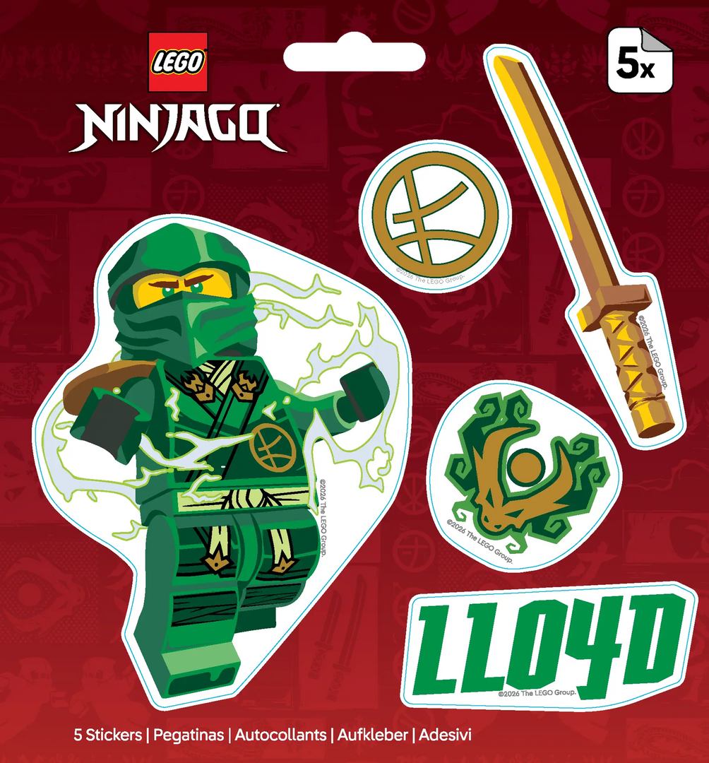 LEGO Ninjago Lloyd Stickers