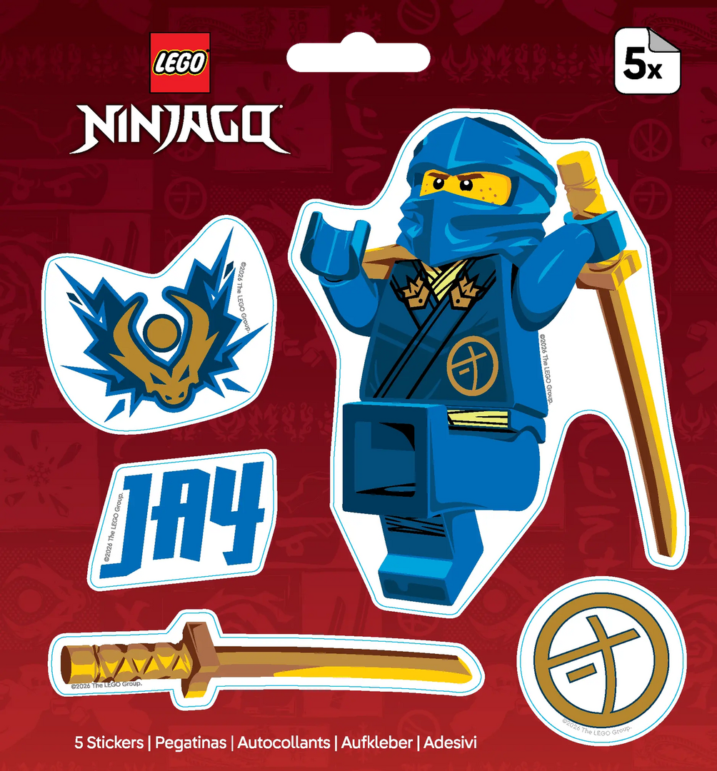 LEGO set 53850-1 Ninjago Jay Stickers - Image 1